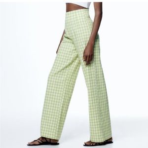 New Zara Full Length Structured Pants